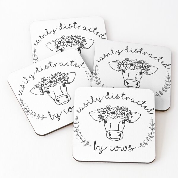 Item preview, Easily distracted by Cows designed and sold by Ashi17.