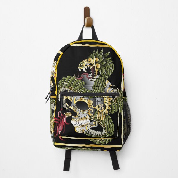 Item preview, quetzalcoatl skull god designed and sold by cat poe.