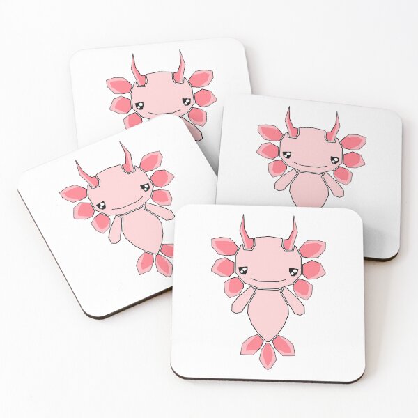 Item preview, LITTLE DEVIL AXOLOTL, Cute Axolotl, Axolotriton designed and sold by the Zarock Shop.