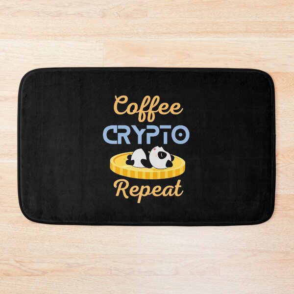 Item preview, Coffee Crypto Sleep Repeat - Coffee Lover designed and sold by Promedia.
