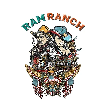 Artwork thumbnail, Ram Ranch Really Rocks, Ram Ranch, Ram Ranch Lyrics by graphic-genie