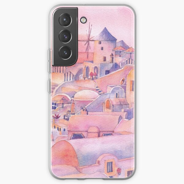 Pink Santorini Samsung Galaxy Soft Case