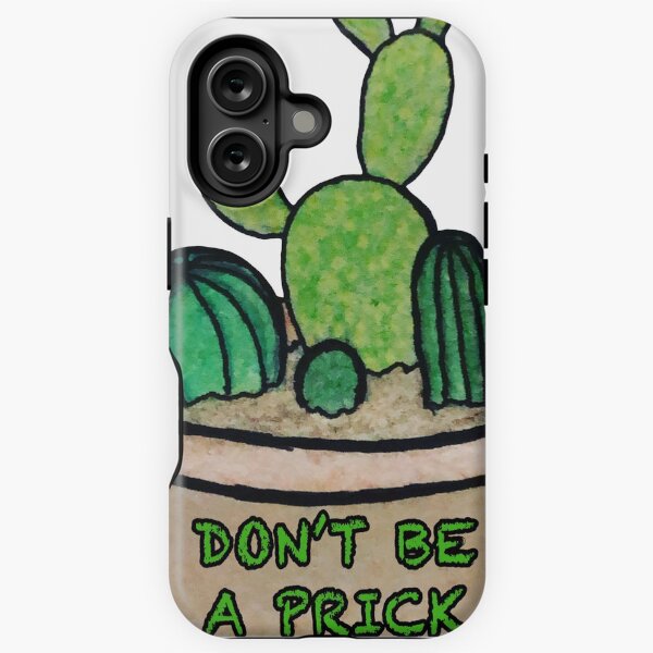 Item preview, Don’t be a prick cactus pun designed and sold by Phoebew03.