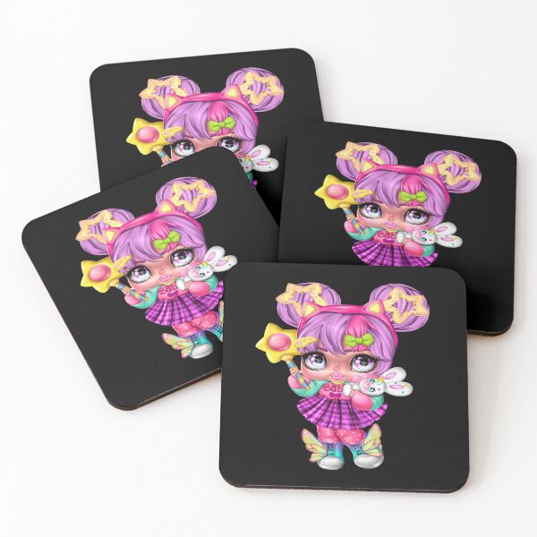 Item preview, Anime Girl with Bunny-gift for girls who love Anime characters designed and sold by BRtisticDesigns.