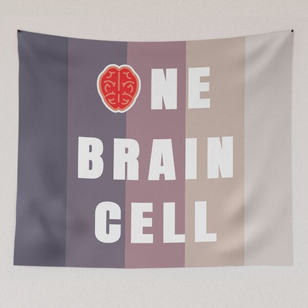 Item preview, Simple One Brain Cell designed and sold by FridPix.