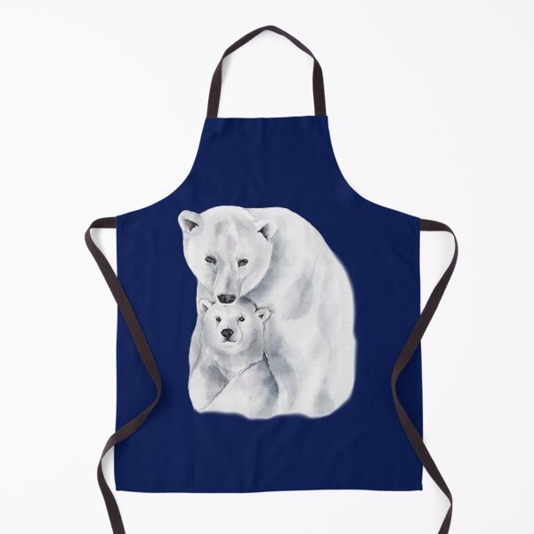 Item preview, Polar Bear Mommy & Cub-gift for animal lovers designed and sold by BRtisticDesigns.
