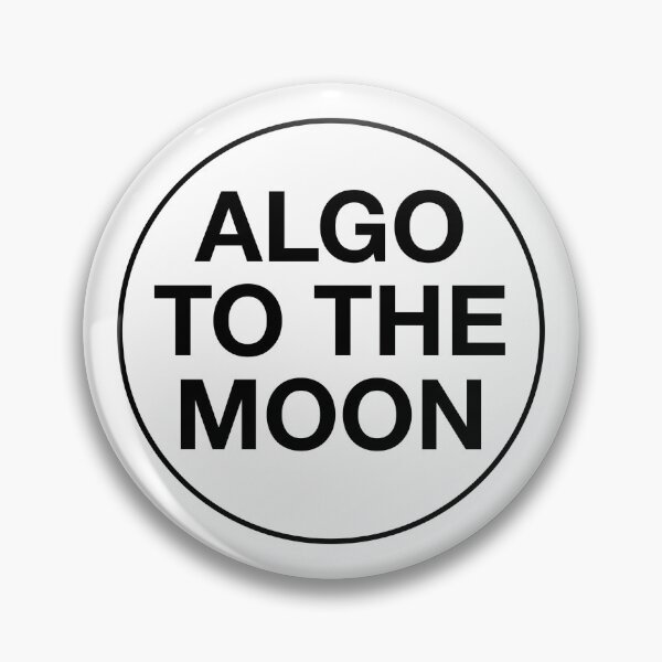 Item preview, ALGO To The Moon designed and sold by lovenematodes.