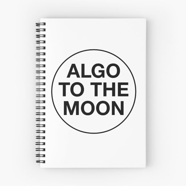 Item preview, ALGO To The Moon designed and sold by lovenematodes.