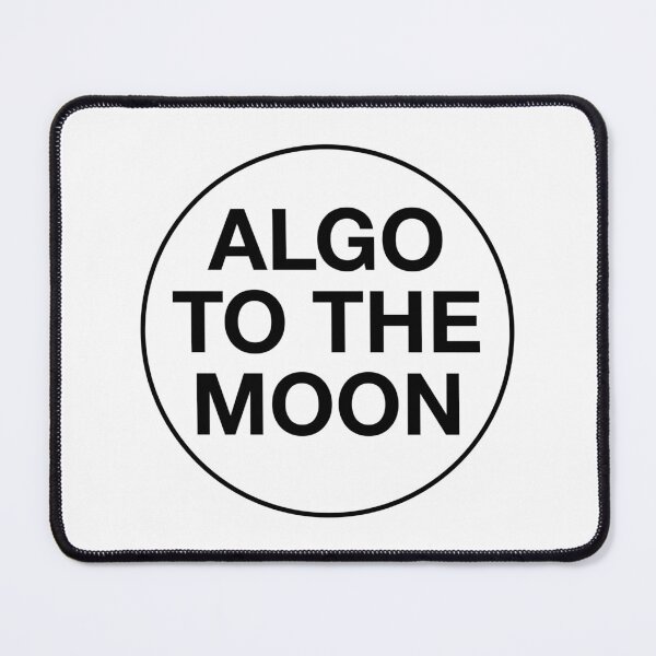 Item preview, ALGO To The Moon designed and sold by lovenematodes.