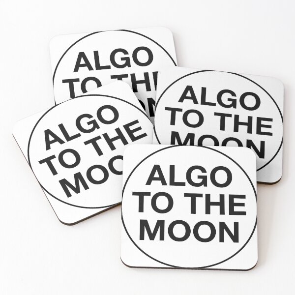 Item preview, ALGO To The Moon designed and sold by lovenematodes.
