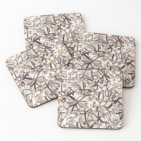 Item preview, Abstract print in neutrals designed and sold by BJG1966.