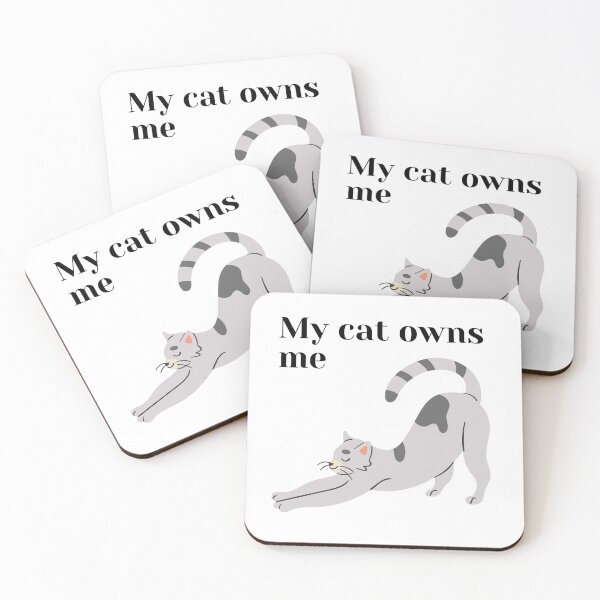 Item preview, My cat owns me designed and sold by Print  Design.