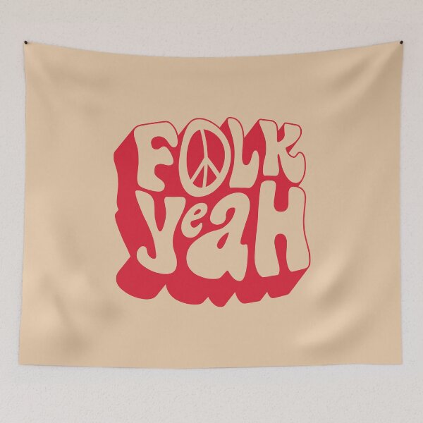 Item preview, Folk Yeah designed and sold by TeeRock.