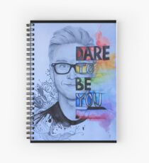 Tyler Oakley -Dare to be you Spiral Notebook