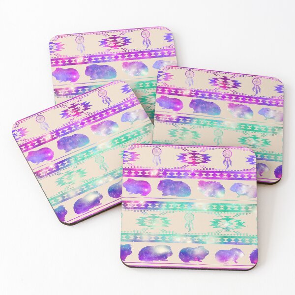Item preview, Purple Pink Galaxy Guinea Pig designed and sold by SweetTea4U.