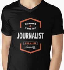Journalist Logo Tees Men's V-Neck T-Shirt