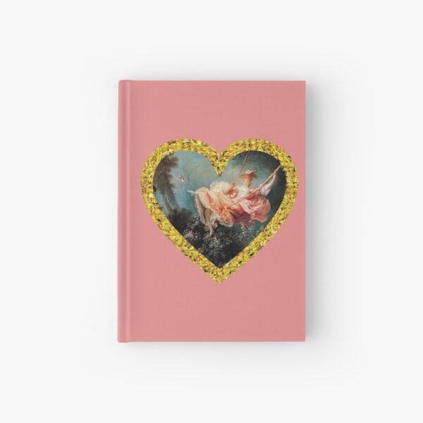 The Swing Heart Shaped Artwork Hardcover Journal