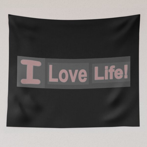 Item preview, "Love Life". Buy Now designed and sold by Health And Fitness Posts e-Store.