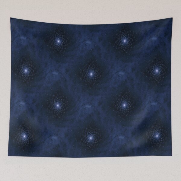 Item preview, Crystal Galaxy - Blue designed and sold by Wintersight.