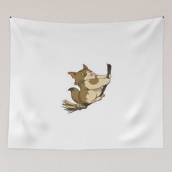Item preview, Cat riding a broom fly Spray designed and sold by t1r5u2n5g.