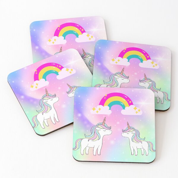 Item preview, Unicorns and Rainbows designed and sold by SilkenDove.