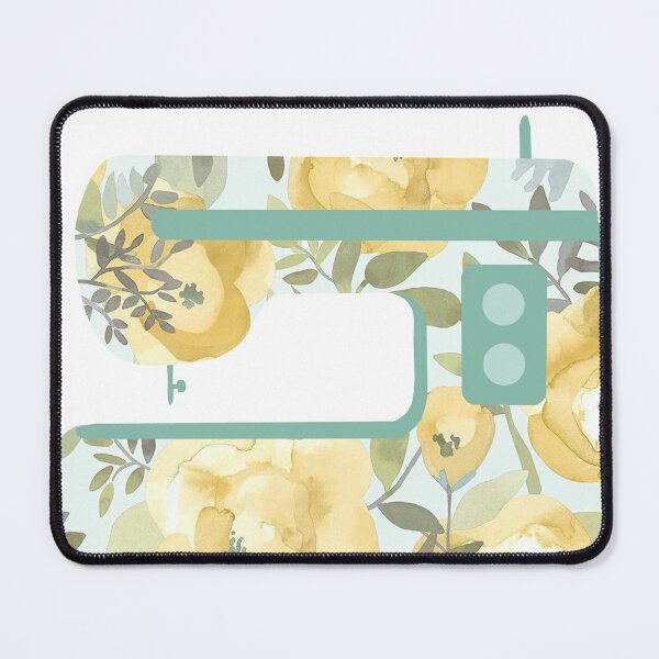 Item preview, Floral Sewing Machine designed and sold by kikistudio.