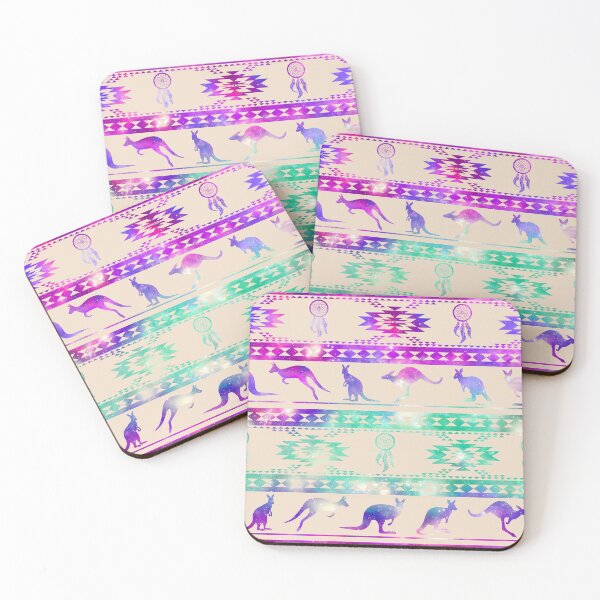 Item preview, Purple Pink Galaxy Kangaroo designed and sold by SweetTea4U.