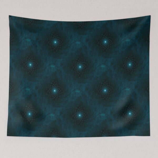 Item preview, Crystal Galaxy - Cyan designed and sold by Wintersight.