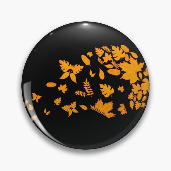 Item preview, Autumn Leaves And Butterflies (orange) designed and sold by ccjjxy.