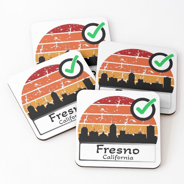 Item preview, Fresno california united states of america vintage designed and sold by WhereIsTravis.