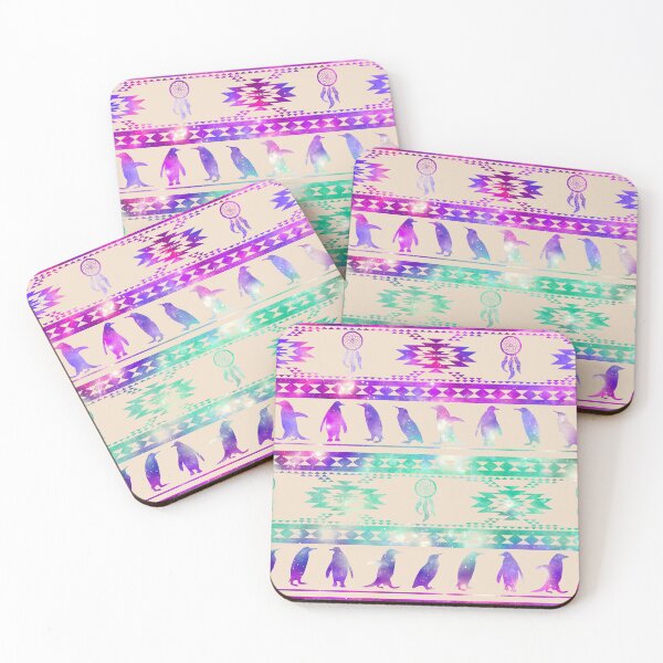 Item preview, Purple Pink Galaxy Penguin designed and sold by SweetTea4U.