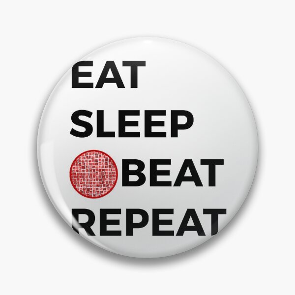 Item preview, Eat, Sleep, Beat, Repeat designed and sold by off-broom-art.