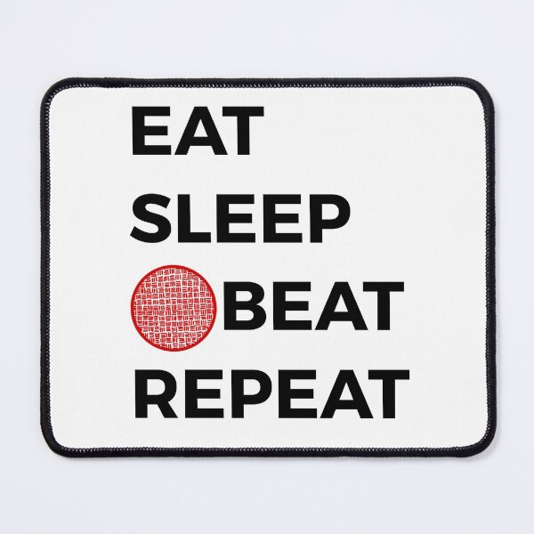 Item preview, Eat, Sleep, Beat, Repeat designed and sold by off-broom-art.