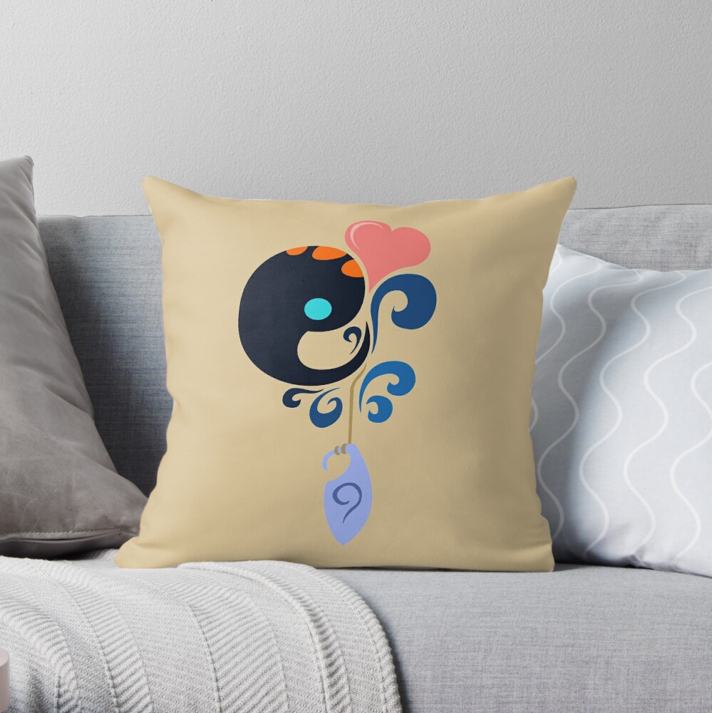 Bastion Squirt Throw Pillow For Sale By Kinokashi Redbubble