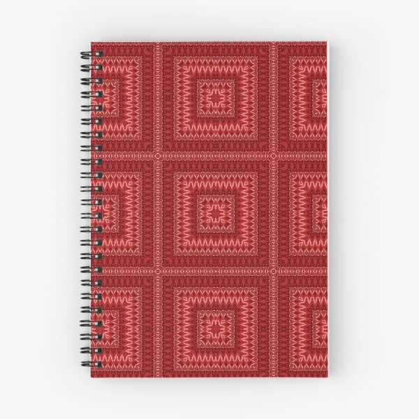 Item preview, Red brown square ornament .  designed and sold by fuzzyfox.