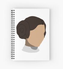 Princess Leia Head Spiral Notebook