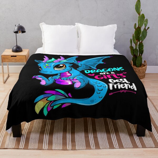 Item preview, Dragons Are A Girl's Best Friend designed and sold by RobertJason.