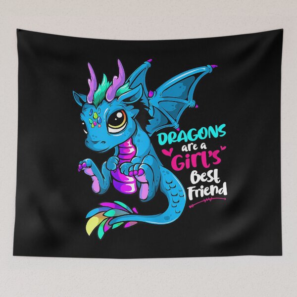 Item preview, Dragons Are A Girl's Best Friend designed and sold by RobertJason.