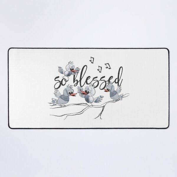 Item preview, Christian Design - So Blessed, with Singing Birds designed and sold by simplydesignart.