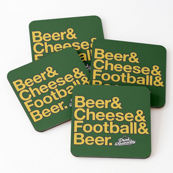 Item preview, Beer & Cheese & Football & Beer Drink Wisconsinbly designed and sold by virginiacuer39.