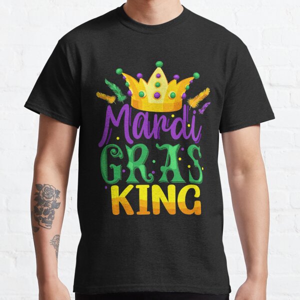 Familyloveshop LLC Mardi Gras T Shirt, Mardi Gras Couple T-Shirt, Fat  Tuesday Shirt, Saints Shirt, Men Women Graphic T Shirts 