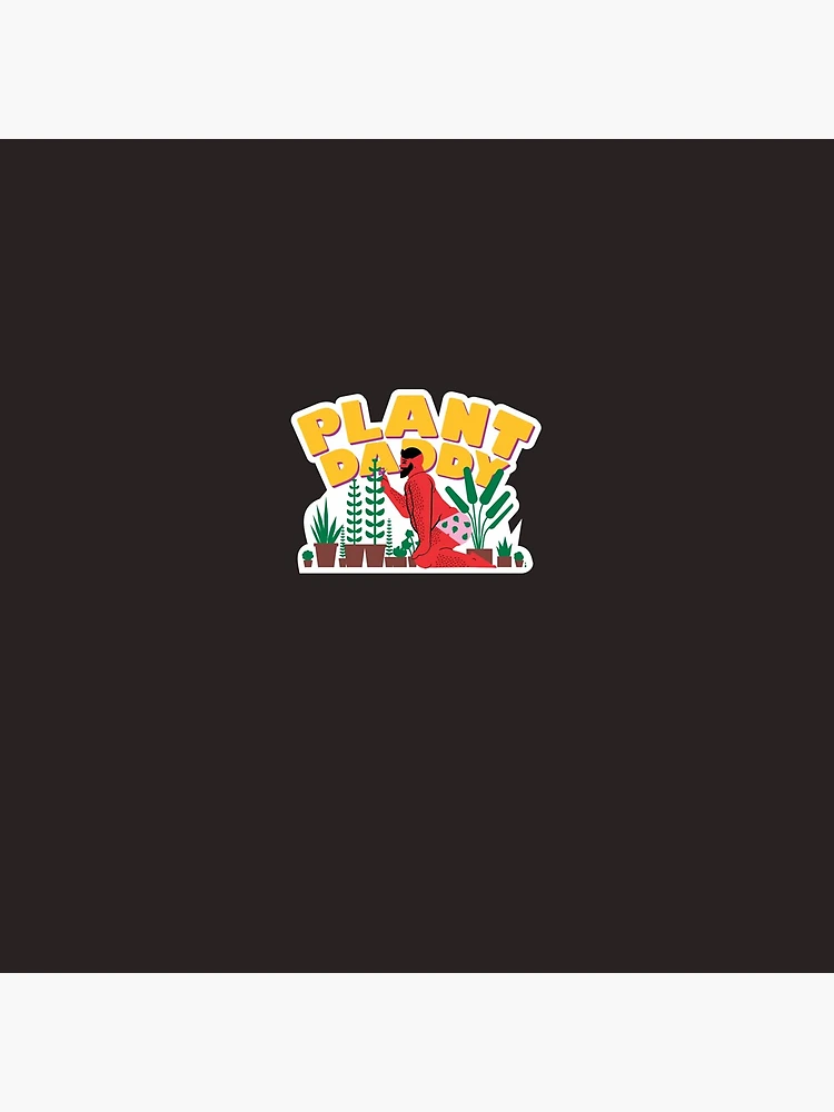 Thumbnail 5 of 5, Coasters (Set of 4), Plant Daddy Sticker designed and sold by ReneScherer.