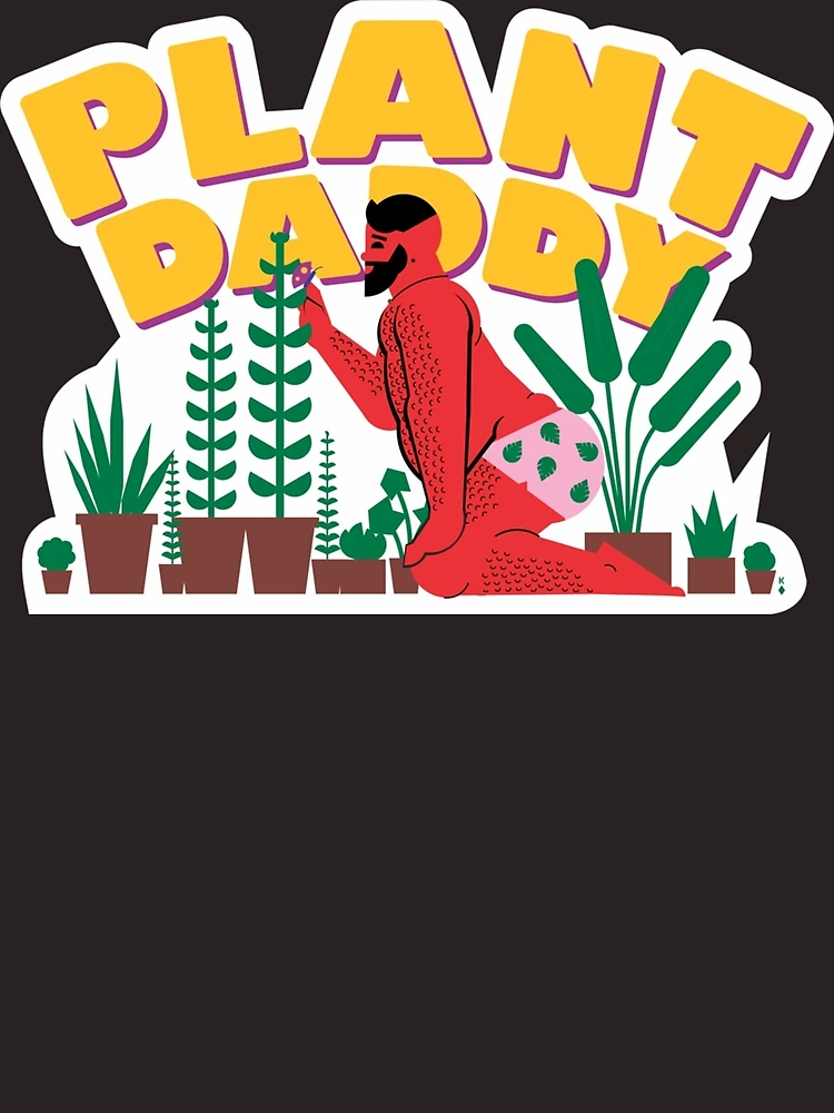 Thumbnail 2 of 2, Postcard, Plant Daddy Sticker designed and sold by ReneScherer.