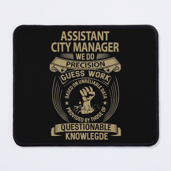 Item preview, Assistant City Manager T Shirt - We Do Precision Job Gift Item Tee designed and sold by paneczkopat.