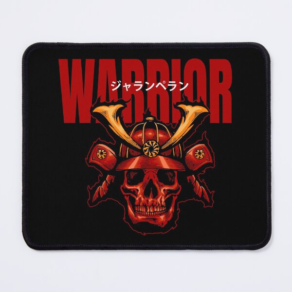 Item preview, Warrior Samurai Skull designed and sold by Vector Scout Lab.