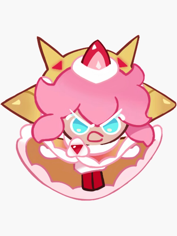 Strawberry Crepe Cookie Run Ovenbreak Cookie Run Kingdom Sticker For Sale By Pearllights