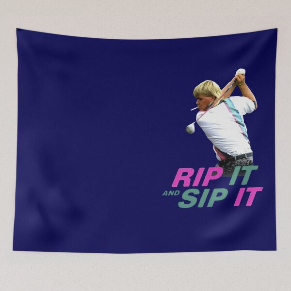Item preview, John Daly Rip It and Sip It Tshirt 2 designed and sold by THOMASEVANSY.