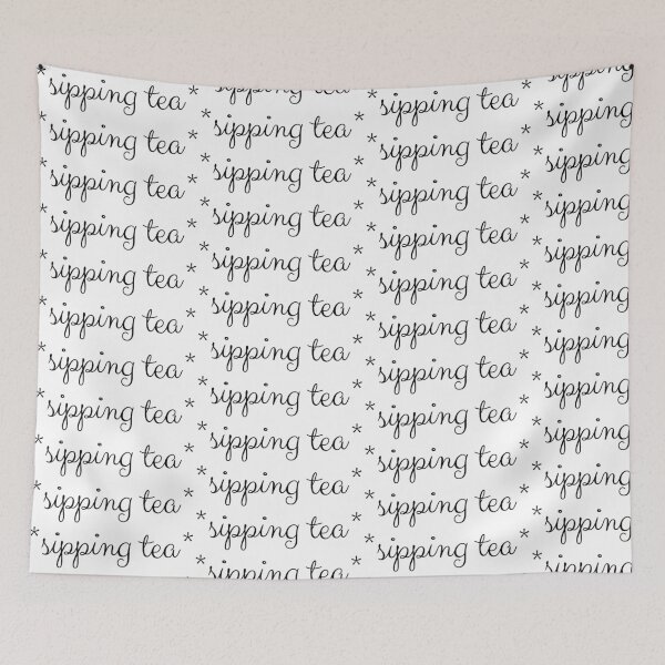 Item preview, Sipping Tea  designed and sold by ToATeaGifts.