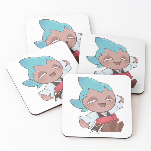 Item preview, sorbet shark cookie cute character   designed and sold by PearlLights.