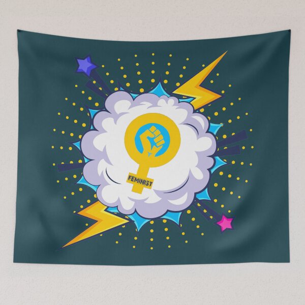 Item preview, Badass feminist designed and sold by SidTastic .